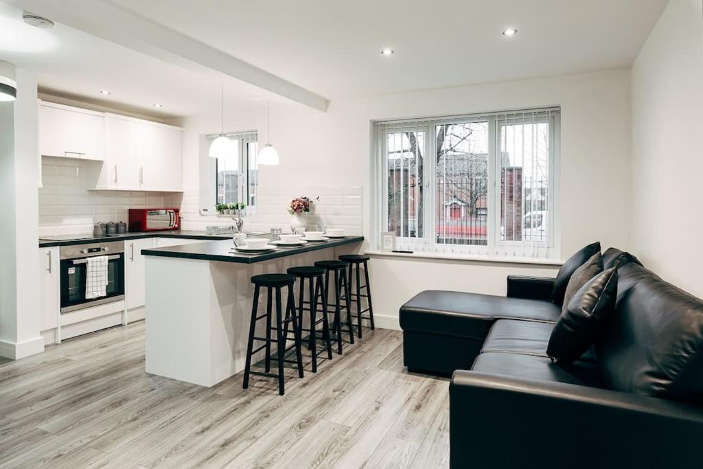 Park & Relax In 1Bd Central Liverpool Home 外观 照片